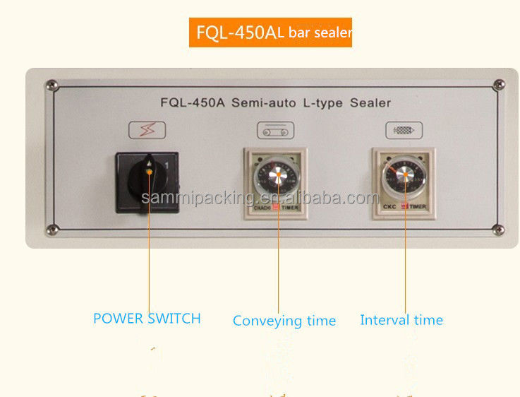 BS-A450+FQL-450A เครื่องพัสดุหดตัว เครื่องประปาประเภท L หลายฟังก์ชัน