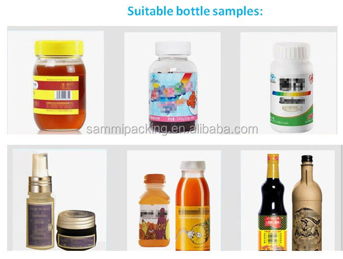 เครื่องติดป้ายครึ่งอัตโนมัติกล่องกลม ประเภทขับเคลื่อนไฟฟ้า