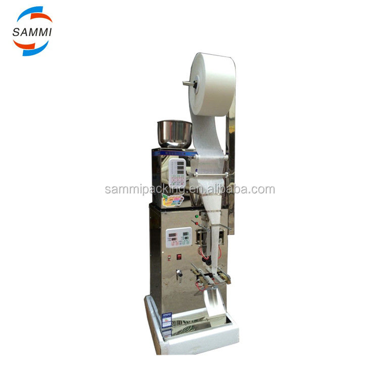 เครื่องบรรจุกระเป๋าชาแบบอัตโนมัติ กระเป๋าสะสมขนาดเล็ก / เครื่องบรรจุกระเป๋าชาแบบอัตโนมัติ