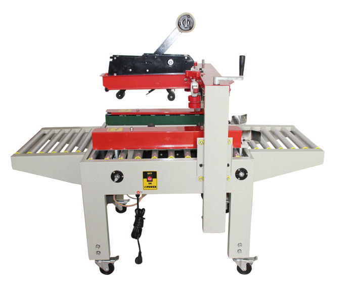 FXJ-6050 Up And Down Drive Belt Carton Sealer With Tape Carton Sealing Machine เครื่องปิดกระดาษกระดาษกระดาษกระดาษ