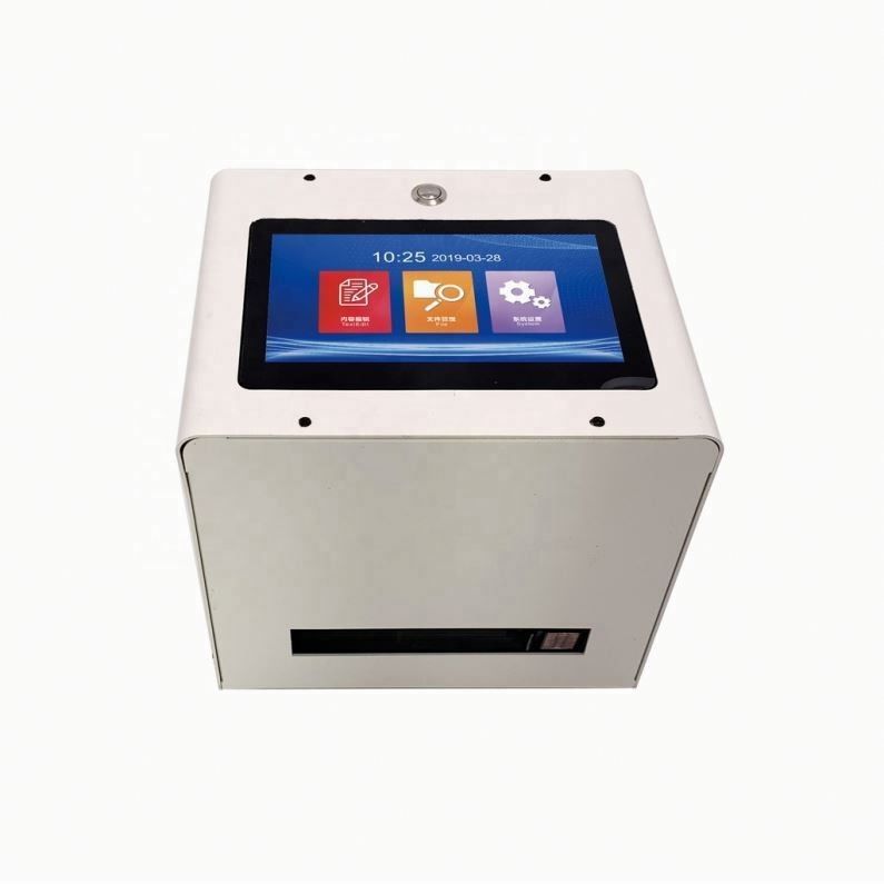 Smart Static Desktop Touch Screen Inkjet Printer สําหรับขวด สําหรับสแตมป์ วันหมดอายุ รหัส QR ของชุด