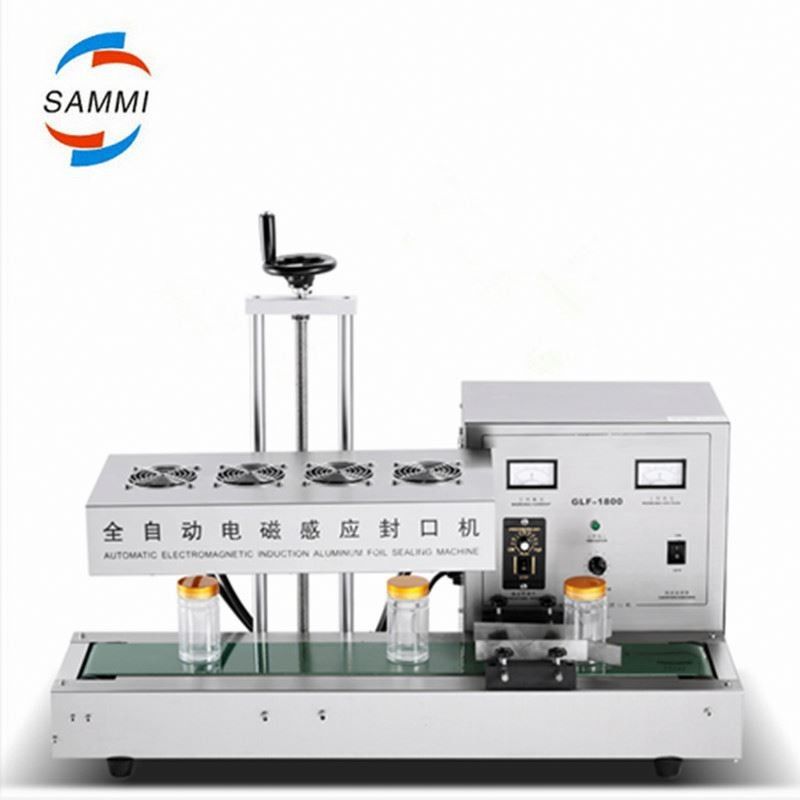 โต๊ะทํางาน เครื่องปักไฟฟ้าขนาดเล็ก อลูมิเนียมฟอยล์ Liner PET PP PE กระปุกพลาสติก กระปุกเย็นอากาศ