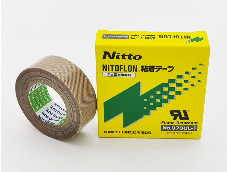 Nitto Denko PTFE เทปแท้ เทปกันความร้อน สําหรับการกันไฟฟ้า เทปติด PTFE 973UL-S