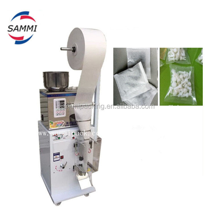 เครื่องบรรจุน้ําหนักเครื่องบรรจุน้ําชาถุงกาแฟ เครื่องบรรจุอาหารอัตโนมัติ
