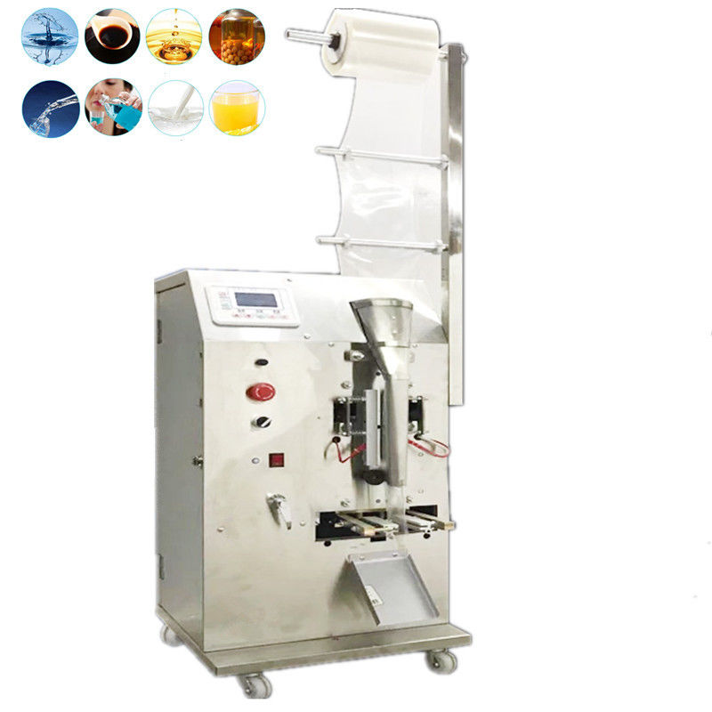 เครื่องบรรจุกระเป๋าน้ําอัตโนมัติ สําหรับธุรกิจขนาดเล็ก / เครื่องบรรจุของเหลว / เครื่องบรรจุน้ําผลไม้