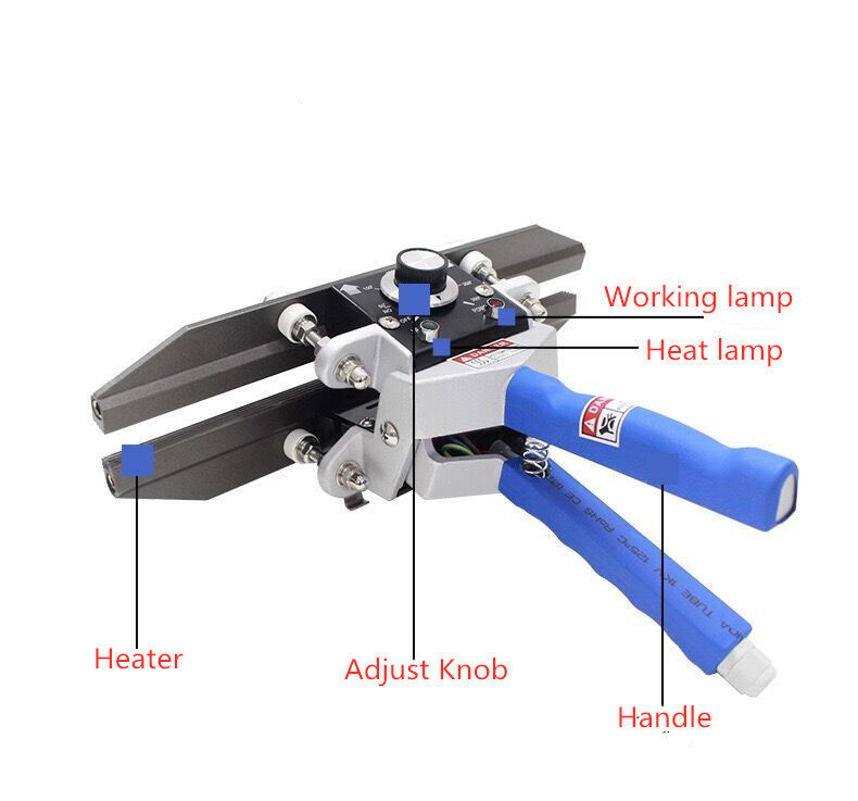 FKR ซีรีส พกพา มือถือ อัมพวาส เครื่องปิดความร้อน มือ Clamp Sealer จับสําหรับกระเป๋า Mylar กระเป๋าแผ่นอัลลูมิเนียม