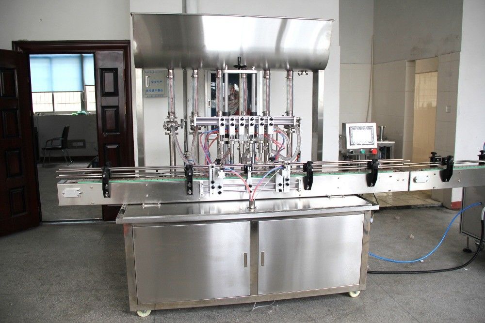 สายการผลิตของเหลวอัตโนมัติเต็ม พร้อมกับ Feeder Capper สําหรับยา, สารเคมีประจําวัน, อาหาร