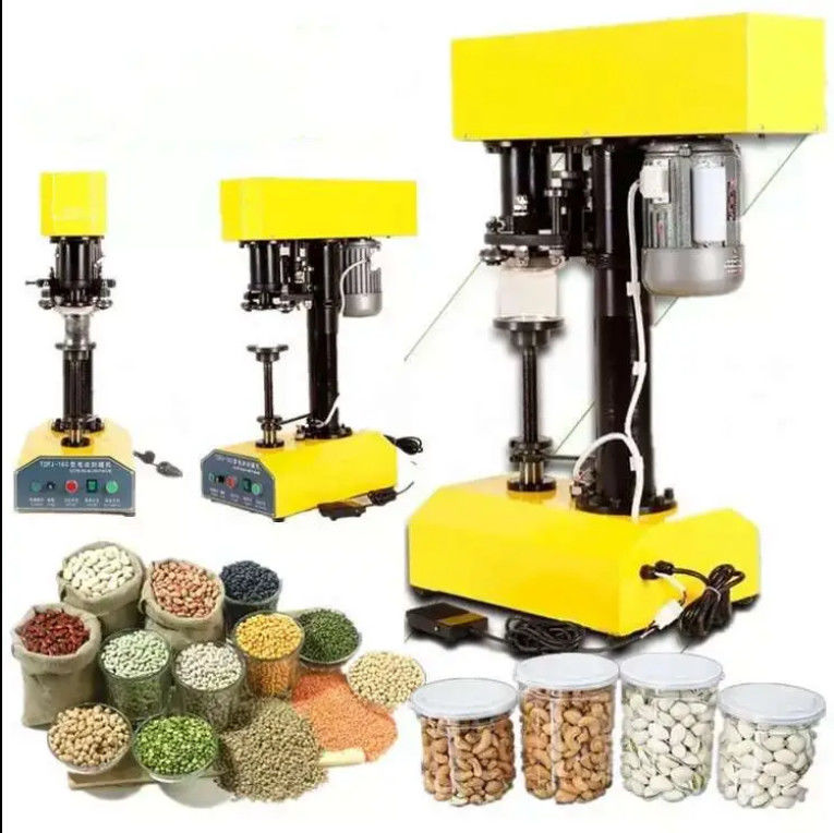 TDFJ-160 Can Seamer ปิดปลาทูน่า Paste Tin Pet อลูมิเนียม Can ปิดเครื่องเย็บ