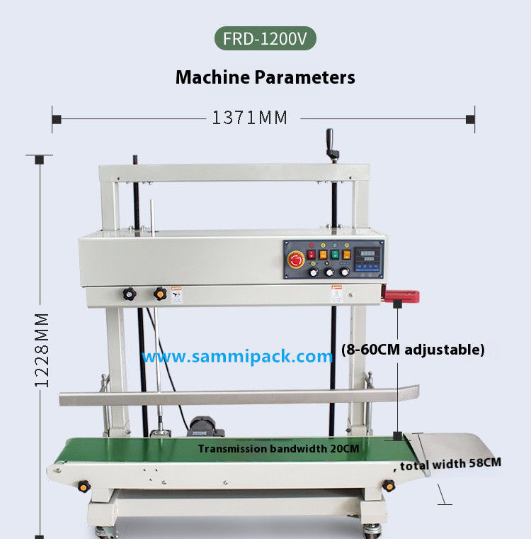 FRD-1200V เครื่องประปาความร้อนไฟฟ้าครึ่งอัตโนมัติ สําหรับการประปากระเป๋าพลาสติกตั้งต่อเนื่องสําหรับเครื่องดื่ม กระเป๋าไม้