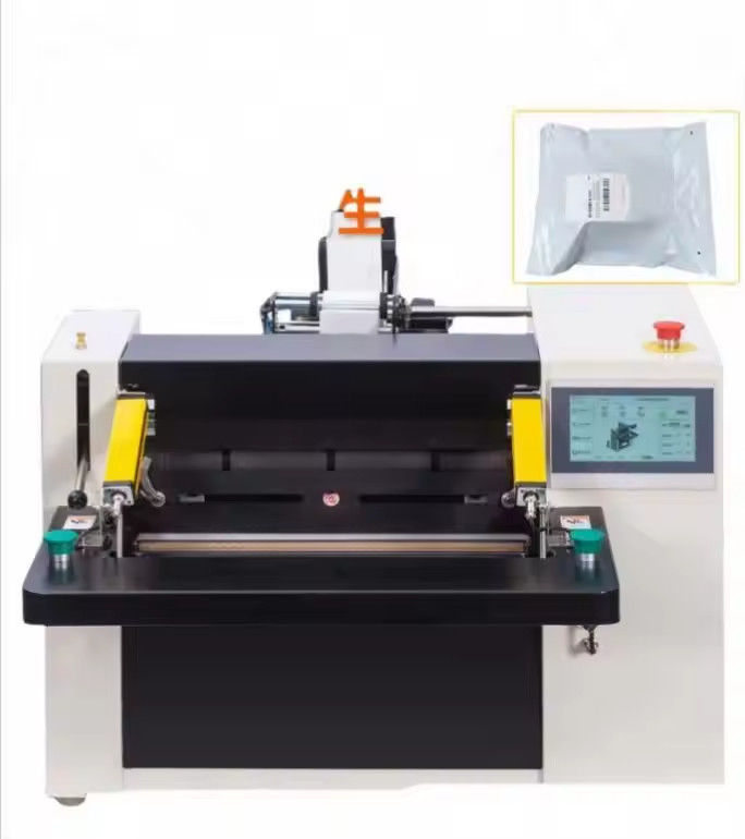 DFD40I กระเป๋าสะพายและเครื่องติดป้าย เครื่องบรรจุกระเป๋าสะพายอัตโนมัติ เอ็กซ์เพรส