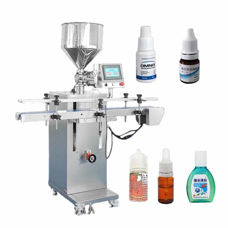 เครื่องเติมน้ํามันถั่วเหลือง 220V Custom Automatic Servo Cream Shampoo Lotion สําหรับสินค้าทุกชนิด