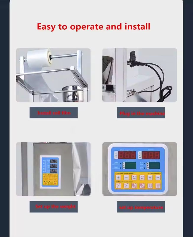 เครื่องบรรจุภัณฑ์อเนกประสงค์สำหรับป๊อปคอร์น ขนมขบเคี้ยว มันฝรั่งทอดกรอบ ถั่ว และแป้ง