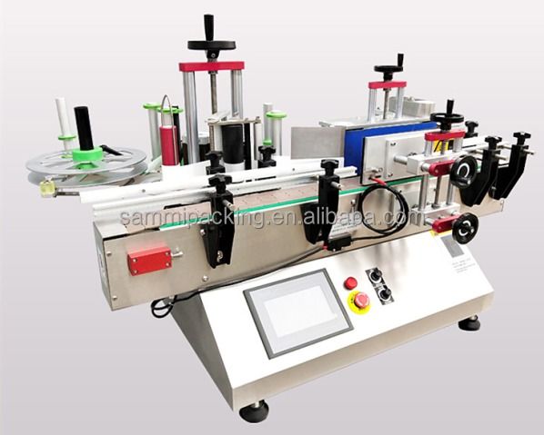 SMTBJ-50C เครื่องติดป้ายกระป๋องไวน์/กระป๋องสัตว์เลี้ยงแบบอัตโนมัติ
