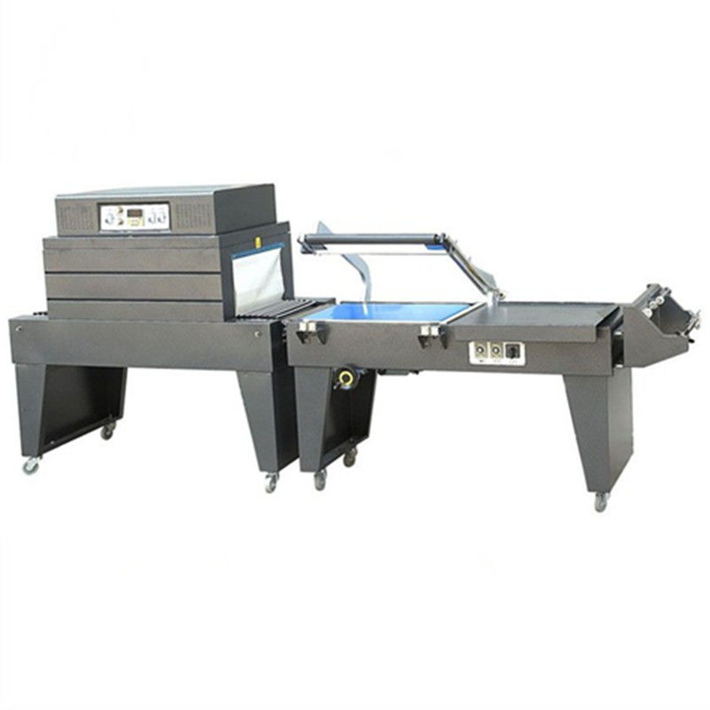 FQL-450+BSE-4525 L bar Heat Tunnel Shrink Wrapping Sealing Machine สําหรับธุรกิจขนาดเล็ก