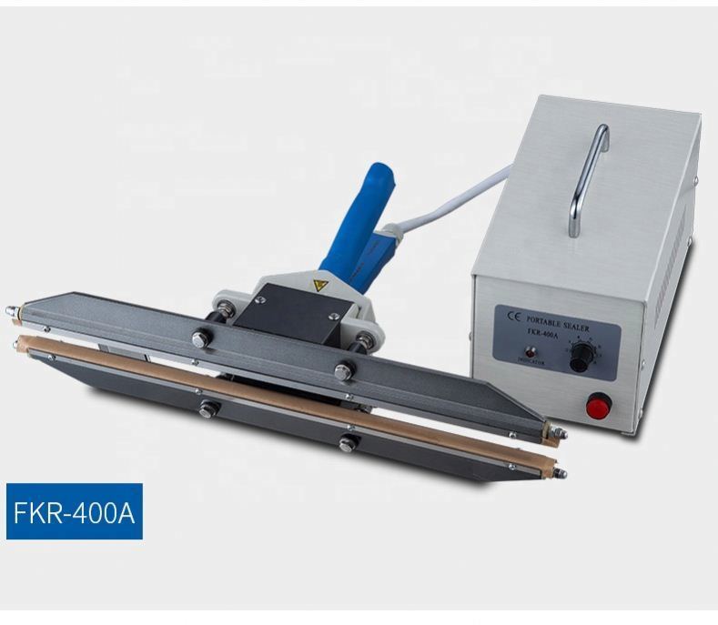 เครื่องซีลพลาสติกแบบพกพา FKR-400A สำหรับซีลถุงโพลีเอทิลีน