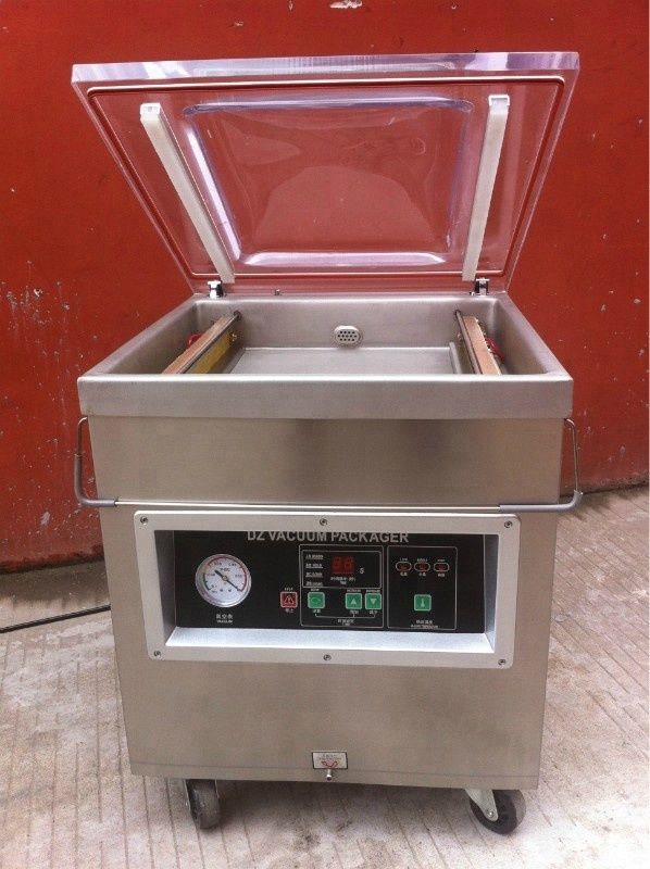 โรงงานขายตรงคุณภาพสูง Dz500 เครื่องบรรจุสูญญากาศห้องเดียว/เครื่องซีลสูญญากาศ