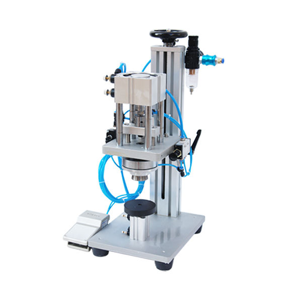 เครื่องมือปิดผนึกขวดน้ำหอมแบบกึ่งอัตโนมัติ เครื่องมือย้ำฝาขวดสำหรับขวดน้ำหอม