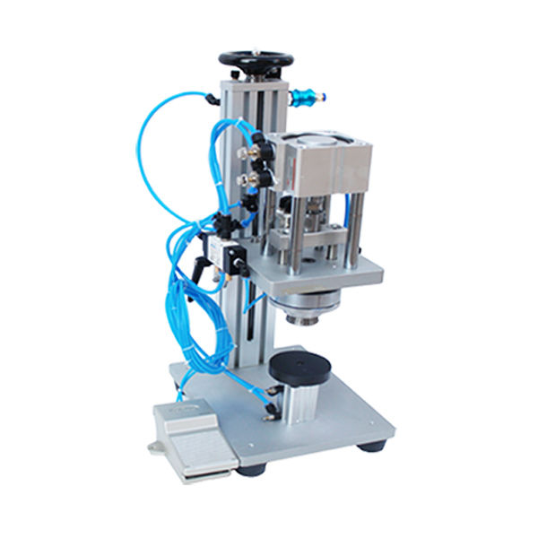 เครื่องมือปิดผนึกขวดน้ำหอมแบบกึ่งอัตโนมัติ เครื่องมือย้ำฝาขวดสำหรับขวดน้ำหอม