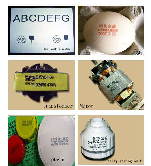 เครื่องพิมพ์อิงค์เจ็ท A180-E เครื่องพิมพ์วันที่และเวลา เครื่องพิมพ์อิงค์เจ็ท/เครื่องพิมพ์อิงค์เจ็ทสำหรับขวด