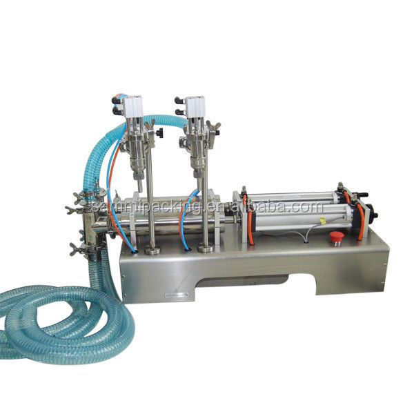 เครื่องบรรจุนมแบบลูกสูบคู่คุณภาพสูง, ผงซักฟอกเหลว, แชมพู, เจลอาบน้ำ (500-5000ml)