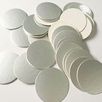 แผ่นปิดผนึกฟอยล์อลูมิเนียมเหนี่ยวนำความร้อนคุณภาพดีสำหรับการปิดผนึกขวด PP/PET/PE/แก้ว