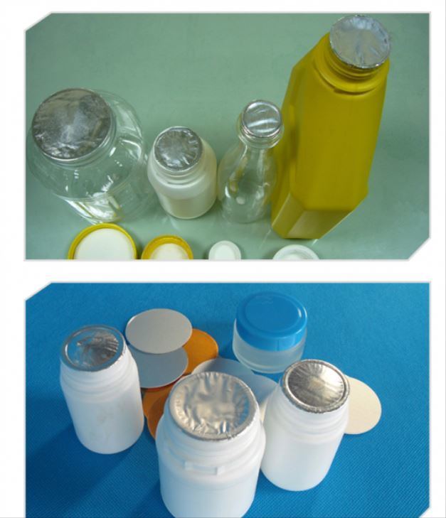 แผ่นปิดผนึกฟอยล์อลูมิเนียมเหนี่ยวนำความร้อนคุณภาพดีสำหรับการปิดผนึกขวด PP/PET/PE/แก้ว