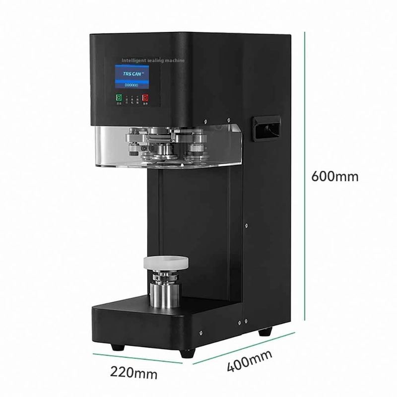 Semi-Automatic PET Can Seamer - Can Food,Beer,Bubble Tea Can Sealing Machine with High Efficiency & Precision Sealing เครื่องปิดกระป๋องอาหาร,เบียร์,กระป๋องชา ที่มีประสิทธิภาพสูงและมีความละเอียดสูง