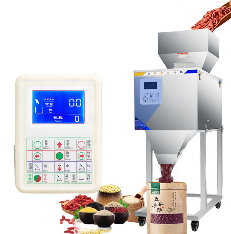 เครื่องชั่งและบรรจุ FZ-999 ราคาถูกสำหรับขายส่ง พร้อมที่วางเท้า ใช้งานง่าย