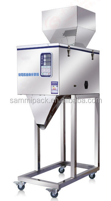 เครื่องชั่งและบรรจุ FZ-999 ราคาถูกสำหรับขายส่ง พร้อมที่วางเท้า ใช้งานง่าย