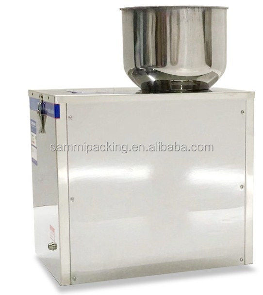 2-200g เครื่องบรรจุน้ําเกลือครึ่งอัตโนมัติ พร้อมมอเตอร์ประสิทธิภาพ สําหรับการใช้งานเครื่องดื่มเคมี ขนาดเม็ด