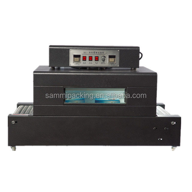 เครื่องบรรจุภัณฑ์ห่อหุ้มด้วยอุโมงค์หดตัวแบบอัตโนมัติที่มีความแม่นยำสูงสำหรับกล่องและขวด