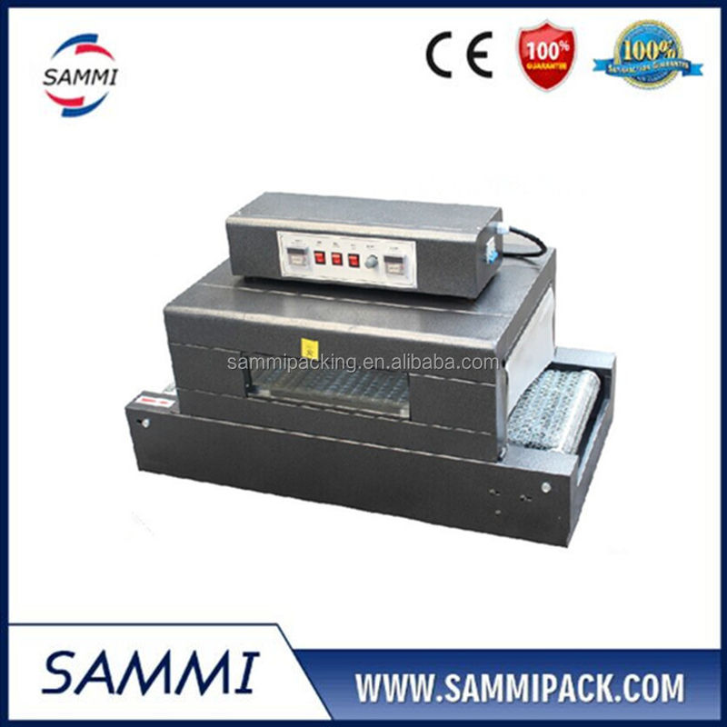 เครื่องบรรจุภัณฑ์ห่อหุ้มด้วยอุโมงค์หดตัวแบบอัตโนมัติที่มีความแม่นยำสูงสำหรับกล่องและขวด