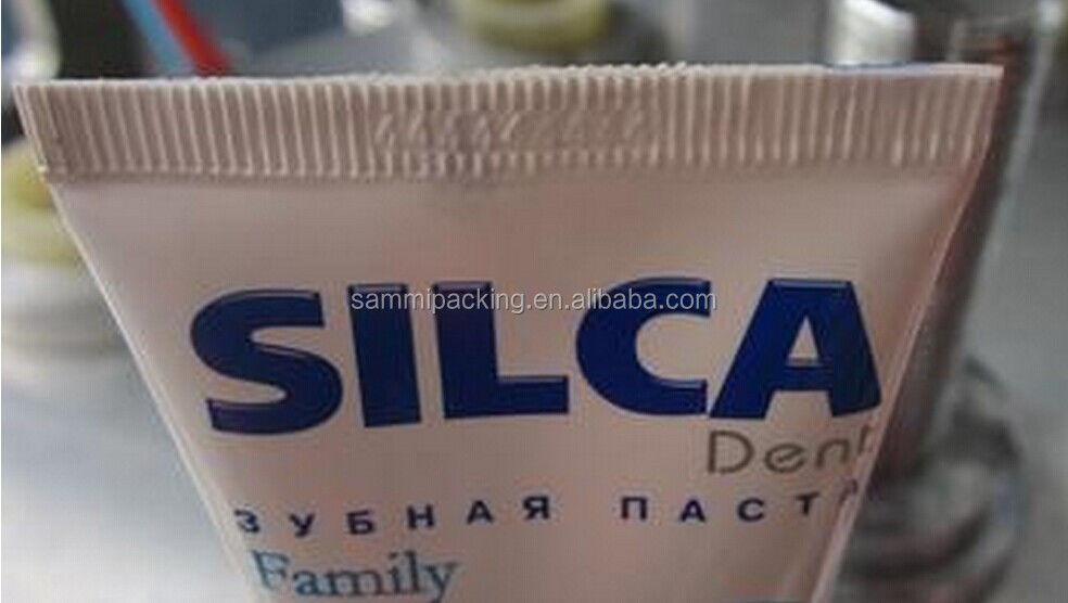 อัตโนมัติครึ่งคู่ ยูทราซอน คอสเมติก แพสต์แปสต์ฟัน พลาสติก Soft Tube Sealer เครื่องปิด Tube Tail Sealer