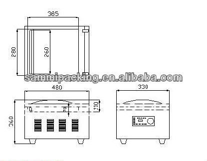 ขายร้อน เครื่องบรรจุขยะห้องเดียว / เครื่องปิดขยะบนโต๊ะ สําหรับกระเป๋าพลาสติก PV PET เนื้อวัว / อาหารทะเล / เนื้อ / ของหวาน / ผัก