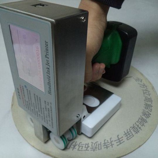 เครื่องพิมพ์เครื่องพิมพ์กระจกหมึกประสิทธิภาพสูง เครื่องคัดรหัสวันหมดอายุ เครื่องพิมพ์กระจกหมึกมือถือ AU-260