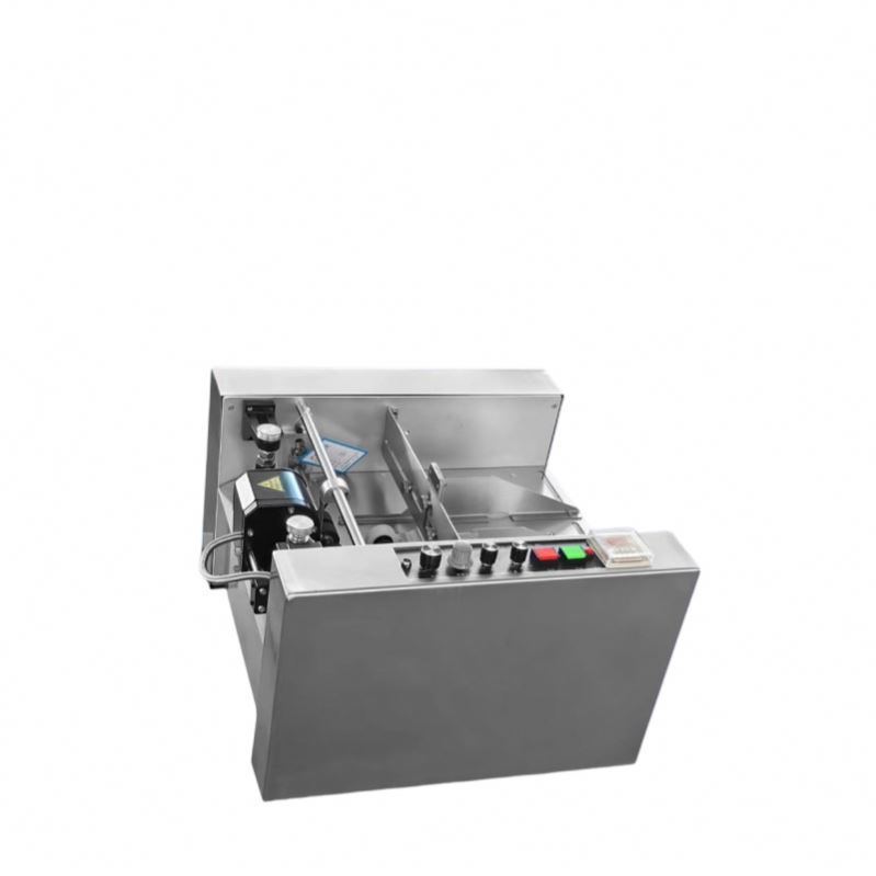 เครื่องพิมพ์วันที่ตั้งโต๊ะ MY-300 อุปกรณ์การพิมพ์รหัส เครื่องพิมพ์รหัสล้อหมึกแข็งอัตโนมัติสแตนเลส