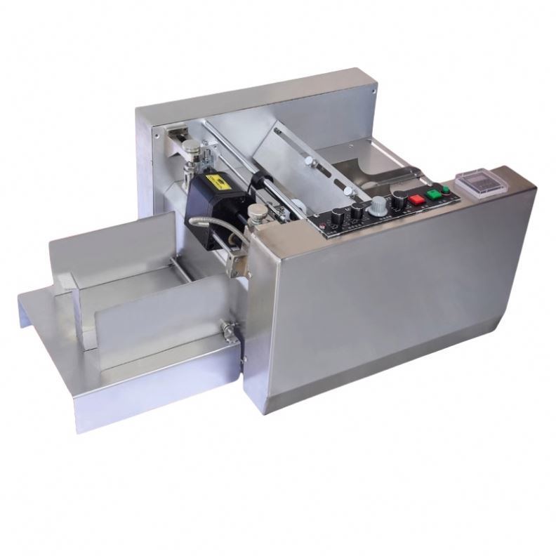 เครื่องพิมพ์วันที่ตั้งโต๊ะ MY-300 อุปกรณ์การพิมพ์รหัส เครื่องพิมพ์รหัสล้อหมึกแข็งอัตโนมัติสแตนเลส