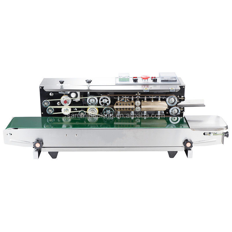 2025 ใช้งานง่าย กระเป๋าอาหารไฟฟ้าแนวราบ ซิปเปอร์ชนิดกระเป๋า แผงความร้อน เครื่องบรรจุเครื่องปิด