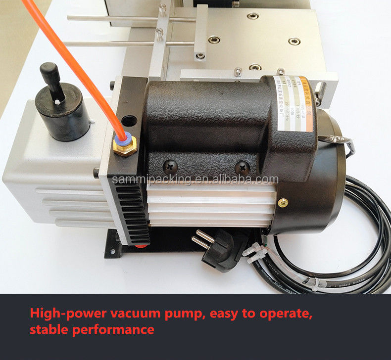 ราคาปลีก เครื่องติดป้ายพื้นที่เรียบครึ่งอัตโนมัติ - กระป๋องสี่เหลี่ยม, กล่อง, กระเป๋า