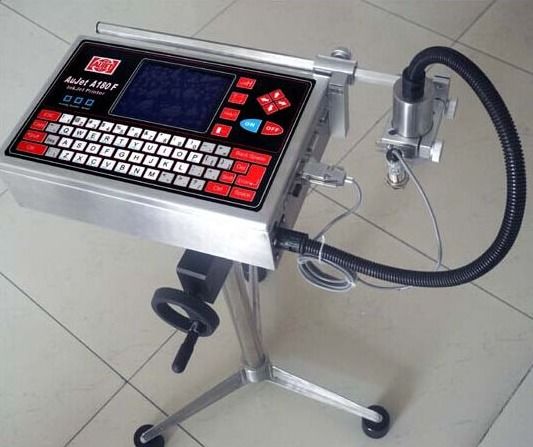 เครื่องพิมพ์อิงค์เจ็ท CIJ สำหรับอุตสาหกรรม เครื่องพิมพ์รหัส QR จำนวนมาก เครื่องพิมพ์อิงค์เจ็ท CIJ สำหรับการพิมพ์บนขวด สายไฟ การเข้ารหัส วันหมดอายุ