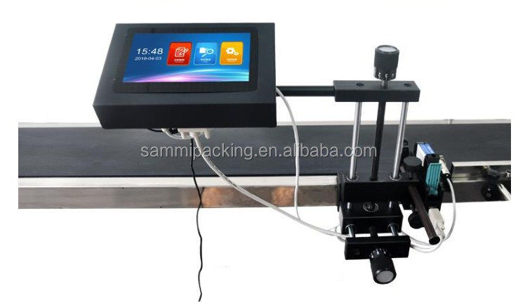 ขายดีที่สุด เครื่องพิมพ์แบบอัตโนมัติแบบ Inkjet ที่ไม่ถูกกั้น เครื่องคัดรหัสวันที่ เครื่องคัดรหัสด้วยบราคเก็ต
