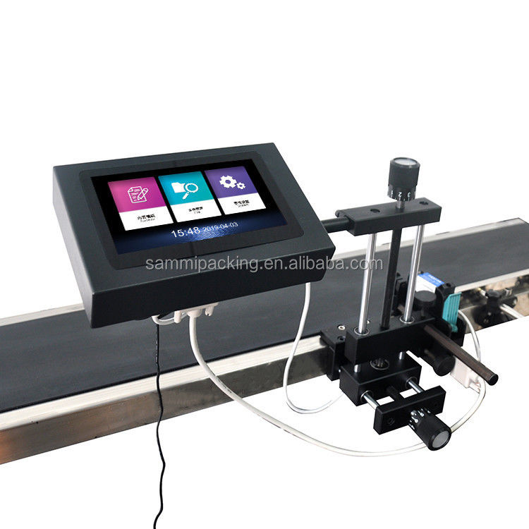 ขายดีที่สุด เครื่องพิมพ์แบบอัตโนมัติแบบ Inkjet ที่ไม่ถูกกั้น เครื่องคัดรหัสวันที่ เครื่องคัดรหัสด้วยบราคเก็ต