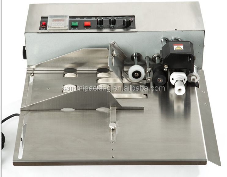 เครื่องพิมพ์วันที่แบบใช้หมึกแข็งอัตโนมัติ เครื่องพิมพ์รหัส