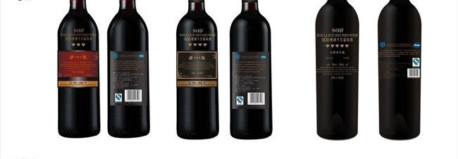 เครื่องติดฉลากขวดไวน์เครื่องสำอางสองด้านความแม่นยำสูง, เครื่องติดสติกเกอร์กาวด้านหน้าและด้านหลังสำหรับขวดทรงกลม