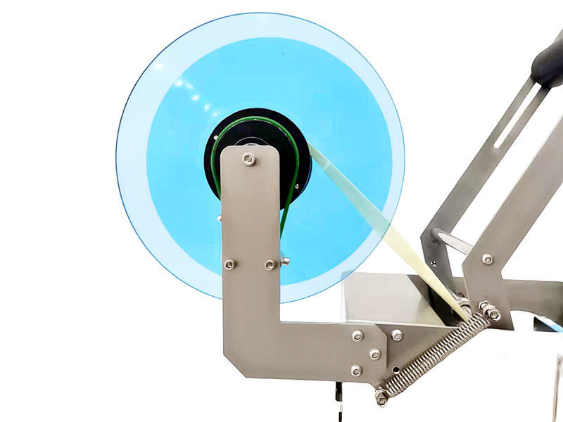 เครื่องติดฉลากสติกเกอร์กึ่งอัตโนมัติ MT-50 สำหรับขวดทรงกลม ขวดโหล สำหรับบรรจุภัณฑ์โลหะ กระดาษ แก้ว ใช้สำหรับอาหาร - ใหม่/ใช้แล้ว