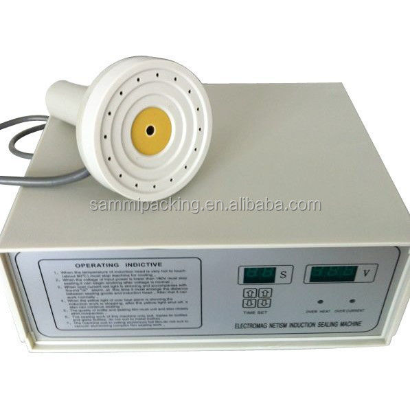 เครื่องซีลฟอยล์เหนี่ยวนำไฟฟ้า DGYF-500A เครื่องกึ่งอัตโนมัติ/แบบแมนนวล สำหรับบรรจุภัณฑ์เครื่องดื่ม/กล่องกระดาษ สำหรับใช้ในอุตสาหกรรมเคมี