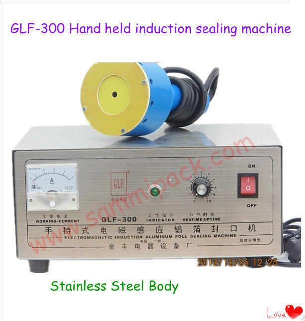 เครื่องประปาแผ่นอัลลูมิเนียมแบบใหม่ GLF-300 เครื่องประปาเส้นสกรูพลาสติก เครื่องประปาฝาขวดกลมพกพา