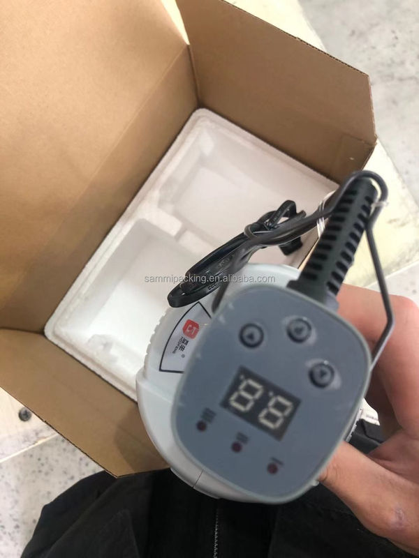 เครื่องซีลฝาขวดฟอยล์อลูมิเนียมแบบเหนี่ยวนำด้วยมือ DGYF-400A สำหรับขวดพลาสติก เครื่องซีลความร้อนแบบเหนี่ยวนำอาหาร