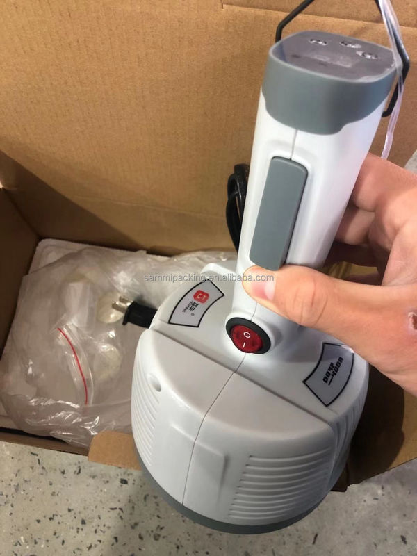 เครื่องซีลฝาขวดฟอยล์อลูมิเนียมแบบเหนี่ยวนำด้วยมือ DGYF-400A สำหรับขวดพลาสติก เครื่องซีลความร้อนแบบเหนี่ยวนำอาหาร