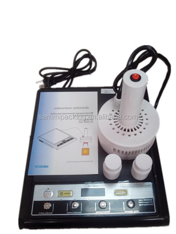 เครื่องซีลเหนี่ยวนำแบบมือถือ DL-500E, เครื่องซีลขวดแบบเหนี่ยวนำสำหรับฟอยล์อลูมิเนียม